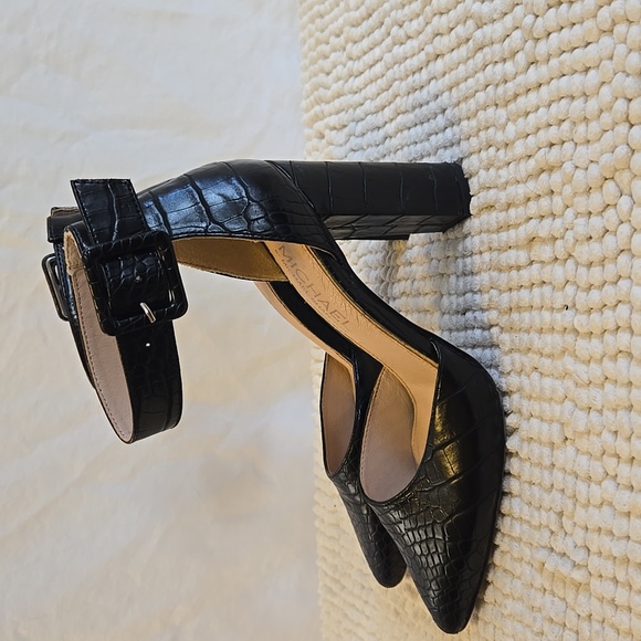 Michael By Michael Shannon Romina Faux Crocadile Pointed Toe Heel size 6 - Picture 4 of 7